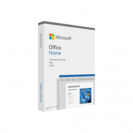 Microsoft® Office Home 2024 Poola EuroZone 1 litsents ilma andmekandjata, poola