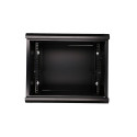 Extralink 9U 600x450 Black | Rack cabinet | wall-mounted