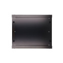 Extralink 9U 600x450 Black | Rack cabinet | wall-mounted