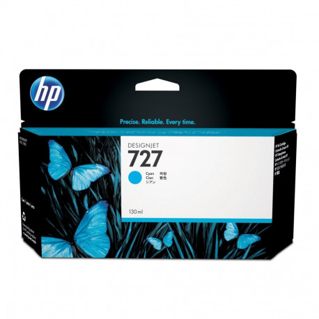 HP tindikassett 727 DesignJet 130ml, tsüaan