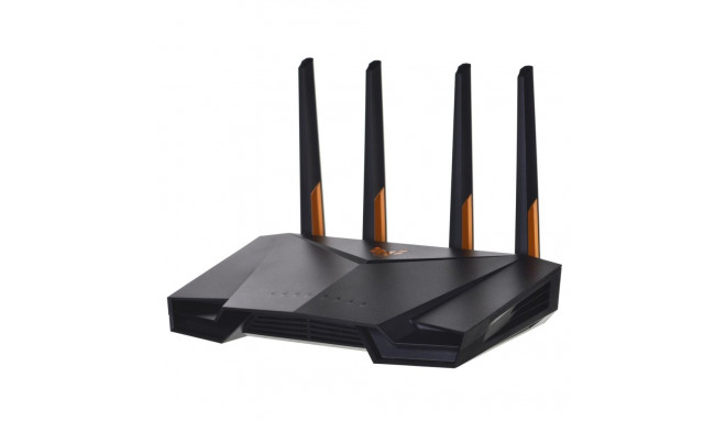 ASUS TUF Gaming AX3000 V2 juhtmevaba ruuter Gigabit Ethernet Kaksikbänd (2.4 GHz / 5 GHz) Must, Oran