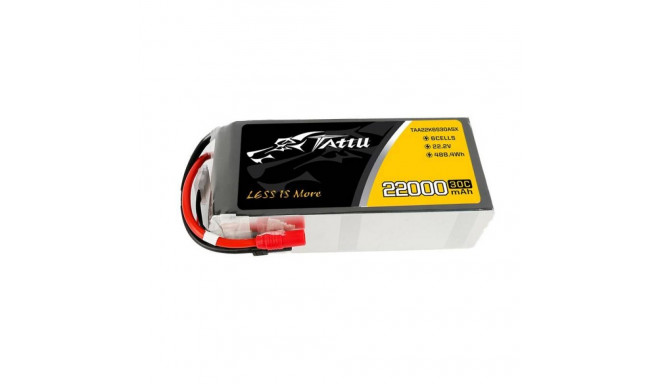 Battery Tattu 22000mAh 22.2V 30C 6S1P LiPo AS150+XT150