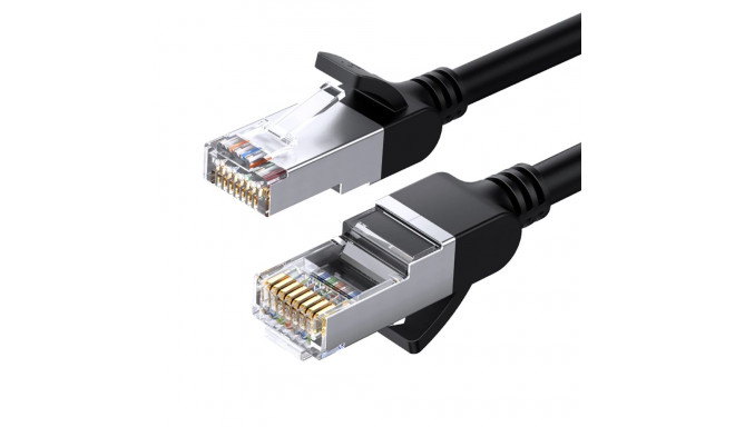 Ugreen NW101 50193 Ethernet Cat 6 U|UTP kaabel ümmargune 3m - must