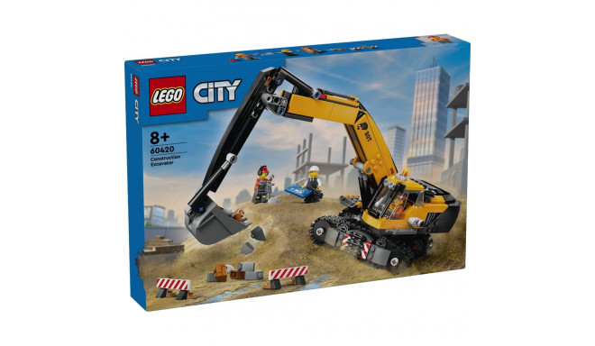 LEGO City Kollane ehitusekskavaator