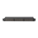PATCH PANEL 48 PORT 1U 19" CAT.6 FTP SHIELDED BLACK LANBERG