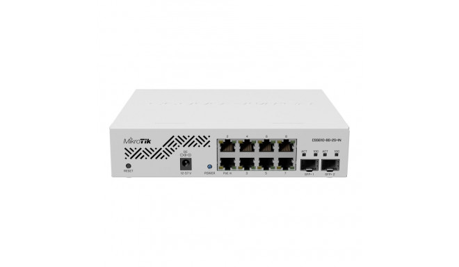 MIKROTIK CSS610-8G-2S+IN Managed Switch 8x1000Mb/s 2xSFP+