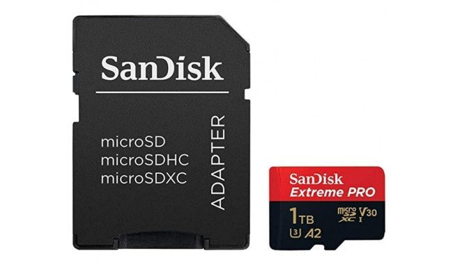 MEMORY MICRO SDXC 1TB UHS-I/W/A SDSQXCD-1T00-GN6MA SANDISK