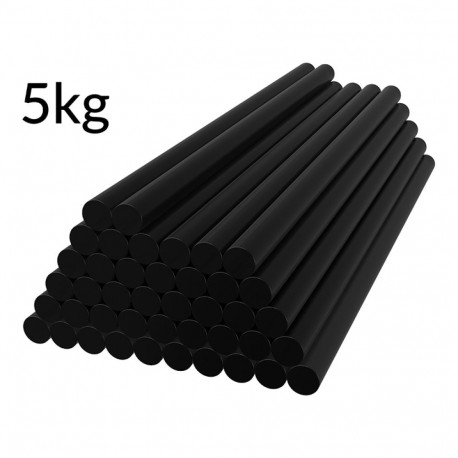 14-263# Klej do pistoletu gruby 11/200mm czarny 5kg