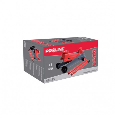 hüdrauliline põrandatõstuk 3t, 140-520mm (36,5kg) ce proline