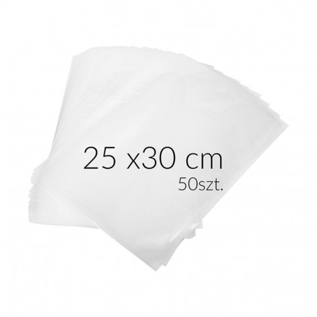 44-442# Worki do żywności 25x30 50szt
