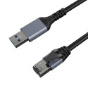 Internet cable CAT6 UTP, USB3.0 Type-A - RJ45, 2m