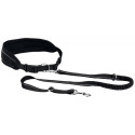 LEASH WAIST TRIXIE 1.2-1.5M BLACK LEASH WAIST TRIXIE 1.2-1.5M BLACK