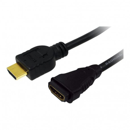 Logilink | HDMI Cable Type A Male - HDMI Type A Female | CH0056 | HDMI Type A Female | HDMI Type A M