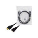 Logilink | HDMI Cable Type A Male - HDMI Type A Female | Black | HDMI Type A Female | HDMI Type A Ma