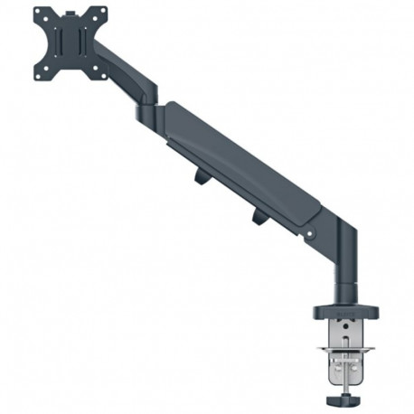 Monitori lauakinnitus Leitz Ergo Space-Saving Single Monitor Arm, tumehall, C-clamp, VESA75x100 kuni