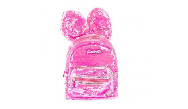 Backpack Girabrilla Bunny pink