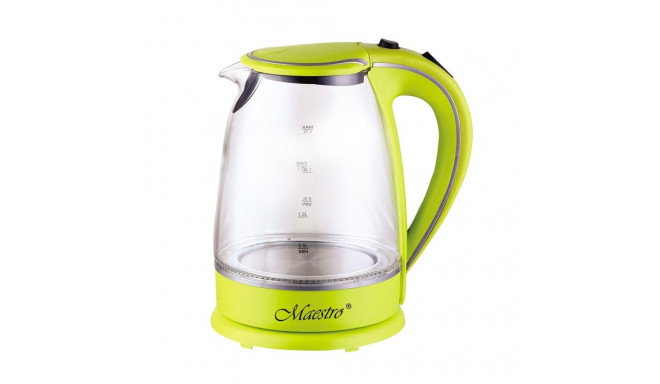 ELECTRIC KETTLE GLASS 1,7L, 2000W