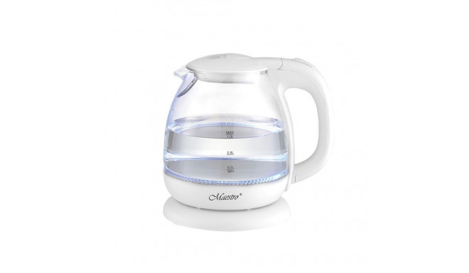 ELECTRIC KETTLE GLASS 1L, 1100W