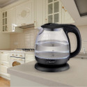 ELECTRIC KETTLE GLASS 1L, 1100W