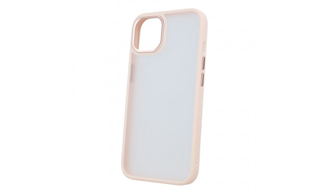 Satin Matt case for iPhone 16 Plus 6,7" pink