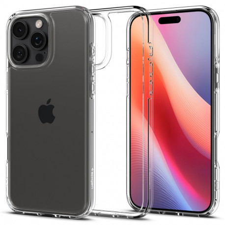 Kaitseümbris Ultra Hybrid, Apple iPhone 16 Pro Max, läbipaistev, Spigen