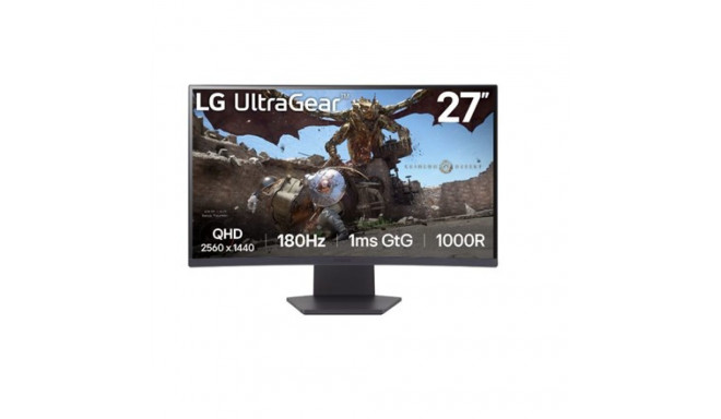 LG 27GS60QC-B | 27 " | VA | QHD | 16:9 | 180 Hz | 1 ms | 2560 x 1440 pikslit | 300 cd/m2 | HDMI port