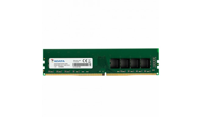 ADATA AD4U320016G22-SGN mälumoodul 16 GB 1 x 16 GB DDR4 3200 MHz