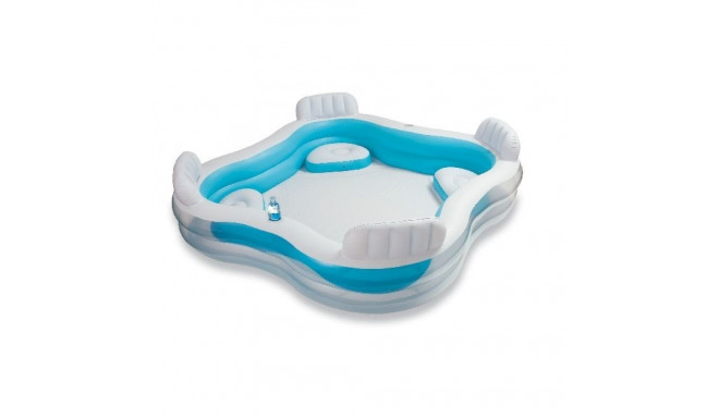 Intex 56475 above ground pool Inflatable pool Rectangular 990 L Blue, White