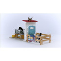 Schleich 42611 Horse Club Horse Pen with Mare and Foal