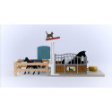 Schleich 42611 Horse Club Horse Pen with Mare and Foal