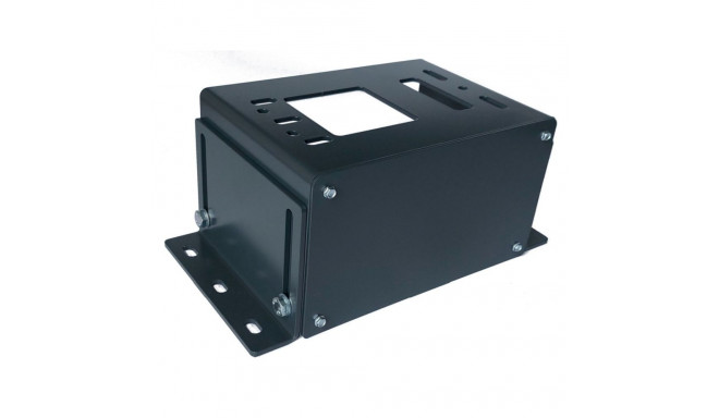 Mounting base 15.5-24cm ZINC RAL7016 for DEA LIVI, SOMFY ELIXO, BFT DEIMOS, GISE G1000H drives