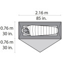 MSR Hubba NX Tent Dome tent 1 person(s) Grey