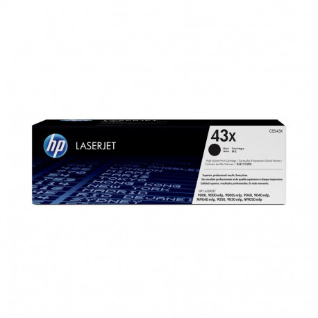 HP 43X suure tootlikkusega must originaal LaserJet toonerikassett