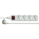 Emos 1902140500 power distribution unit (PDU) 4 AC outlet(s) White