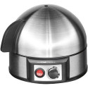 Clatronic EK 3321 egg cooker 7 egg(s) 400 W Black, Stainless steel