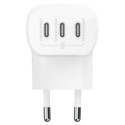 Belkin BoostCharge 3-Port USB-C 67W -verkkovirtalaturi