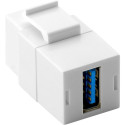 Keystone Module 2x USB3.0 female, 18.9 mm width