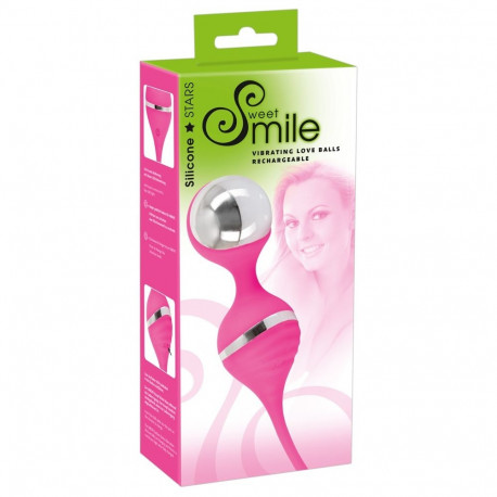 Smile geiša pallid vibratsiooniga, roosad