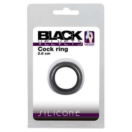 Black Velvets peeniserõngas silikoonist 2,6cm