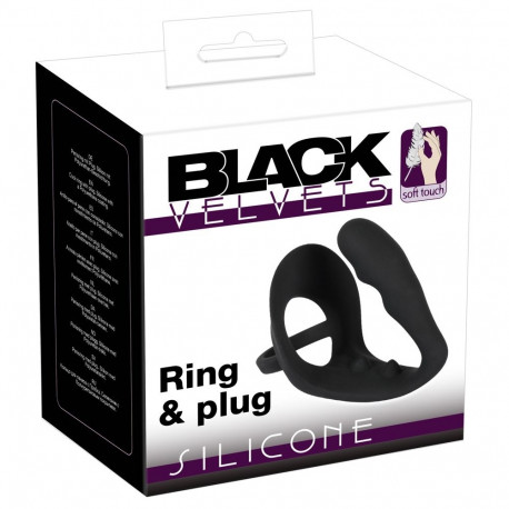 Black Velvets rõngas anaaltapiga
