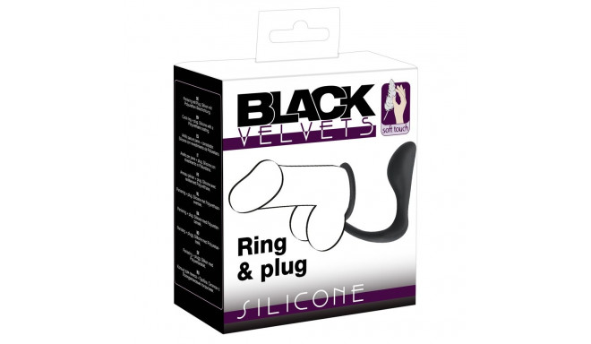 Black Velvets Pierścień + korek