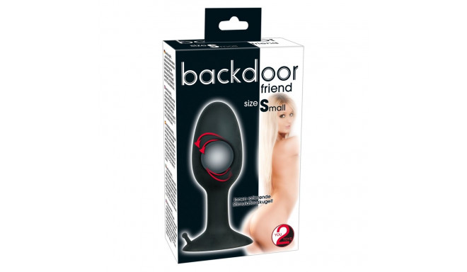 Korek analny silikonowy Backdoor Friend 8 cm