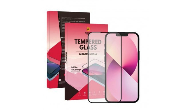 Mocco Full Glue Signature Edition Tempered Glass Full Coverage with Frame Apple iPhone 16