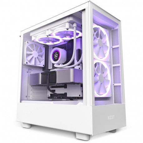 "Midi NZXT H5 Elite white"