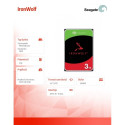 Disc IronWolf 3TB 3.5 256MB ST3000VN006