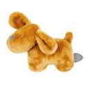 NATTOU Plush toy-rattle caramel Dog, 15cm