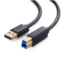 Ugreen 10372 USB cable 2 m USB 3.2 Gen 1 (3.1 Gen 1) USB A USB B Black