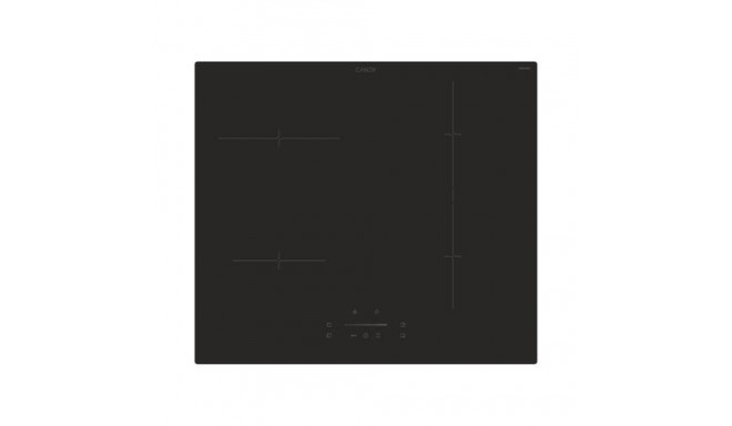 Candy CTP6SC4/E1 Black Built-in 59 cm Zone induction hob 4 zone(s) Built-in hood