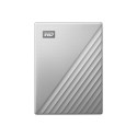 WD My Passport Ultra 2TB Silver USB-C/USB3.0 HDD 2.5inch Metal finish RTL portable extern