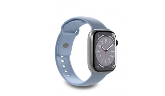 Puro Icon Silicone Strap for Apple Watch 38 / 40 / 41 mm - Light Blue (2 pcs.)